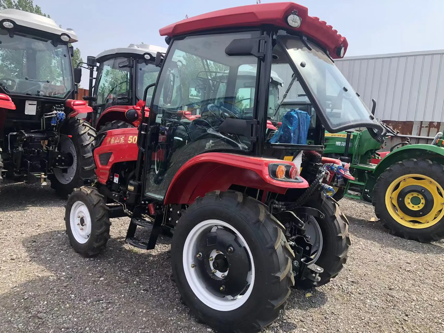 4Wd 50Hp 60Hp 70Hp 80Hp Mini New Farm Tractor Manufacture of Wheels for Agricultural Machinery Good Price for Sale