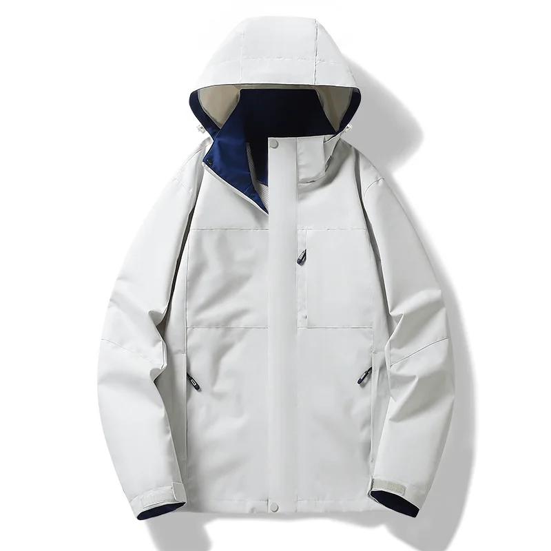 

Jacket Spring and Autumn Trench Coat Thin Single-layer Outdoor Couple Sports Tide Boarding Suit