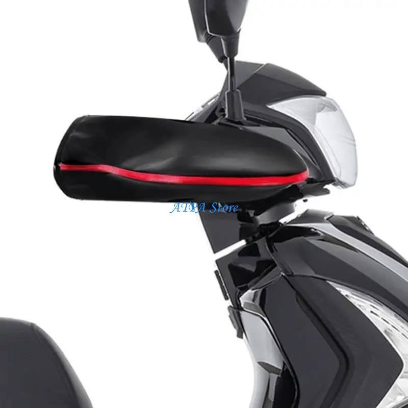 

U13C Waterproof Motorcycles Handlebar Gloves Mittens Warmer Hand Cover Grip Muff
