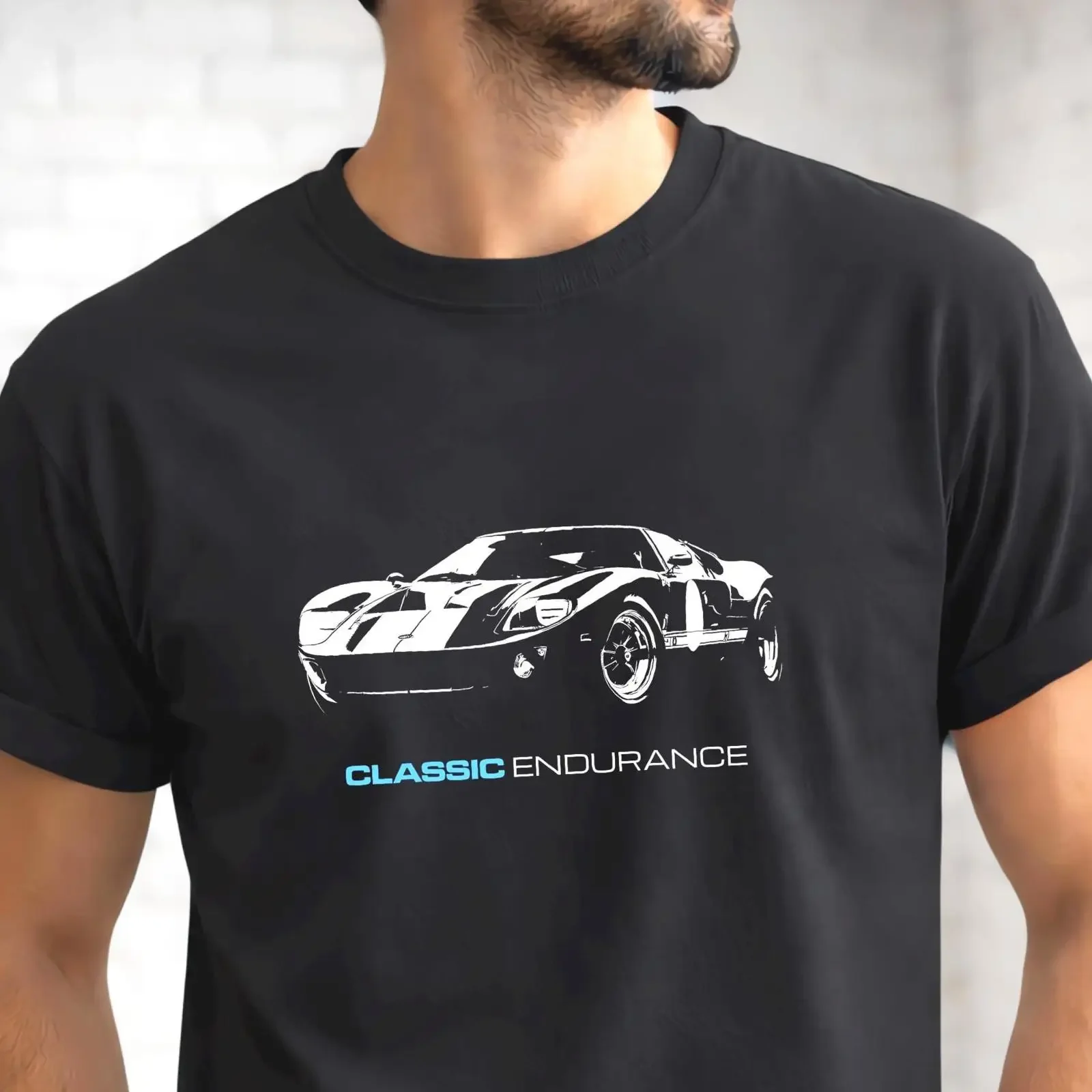 Classic Endurance GT40 T Shirt Vintage Motorsport Apparel vintage Washed streetwear fashion Unisex Stretched designer clothes