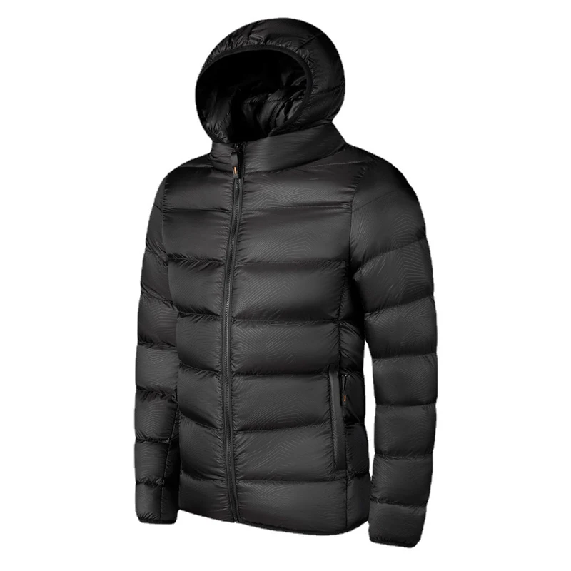 Winter Men Mountain Ski Warm Parkas Fashion Men Cotton Thicken Thermal Down Hooded Coats Men Windbreaker Padded Jackets Clothing