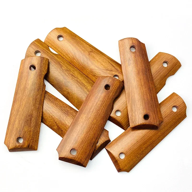 Acid Branch Wood Full Size 1911 Grips Patches Hand Handle Scales Custom DIY Making Accessories Log Material Replacement