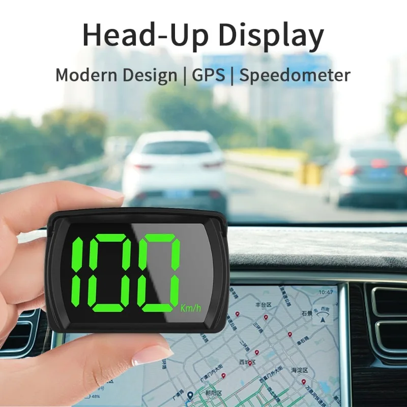 Universal Car HUD Head Up Display Digital Speedometer GPS 2.8