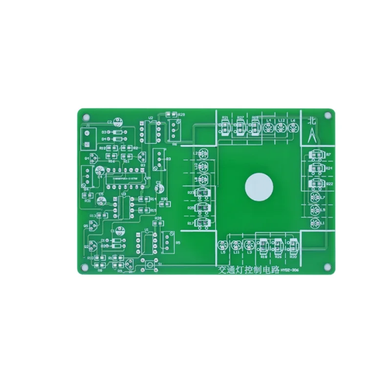 Traffic Light Control Kit Competition Digital Circuit Principle Adjustment and Application Skills Welding Training Experience