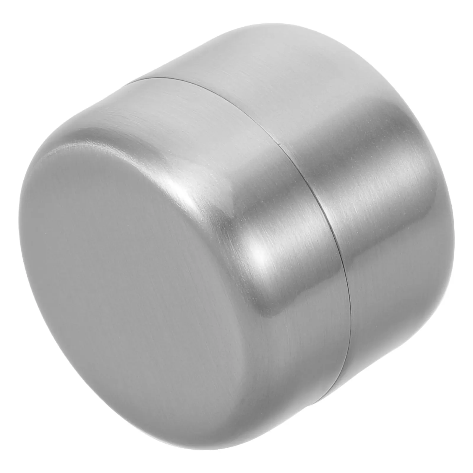 

Waterproof Metal Pill Organizer Stainless Steel Compact Round Portable Medicine Storage Box Travel Pocket-Sized Airtight Small