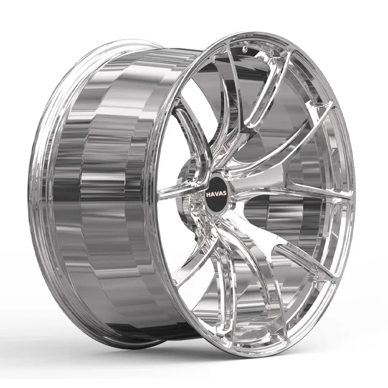 Custom forged rims  Chrome deep concave  Car Wheel  OEM 5x112 5x114.3 5x120 18 19 20 21 22 inch rims forged wheels