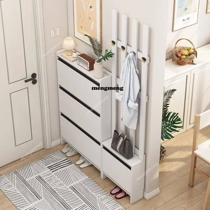

E182 Shelf Coat Racks Living Room Cabinets Shoe Storage Display Decor Living Room Cabinets Wood Entryways Gabinete Home Furnitur