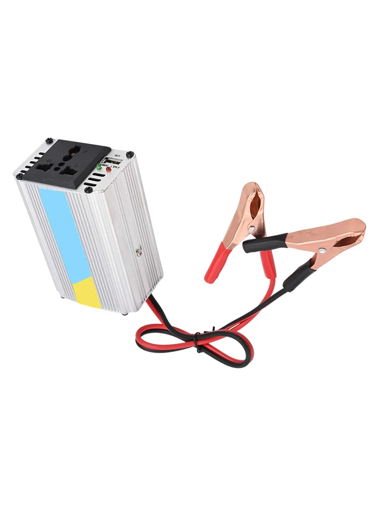 500W Power Car Inverter Car Inverter Car Inverter DC 12V To AC 220V Inverter With 2 Universal Sockets Universal