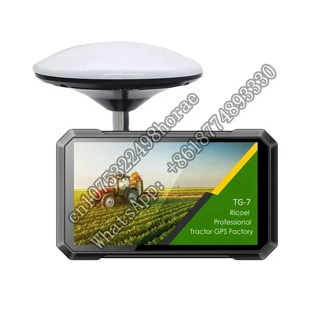 RICOEL 7 pouces IP67 étanche Android OS tracteur Gps systèmes de guidage agricole pour la pulvérisation