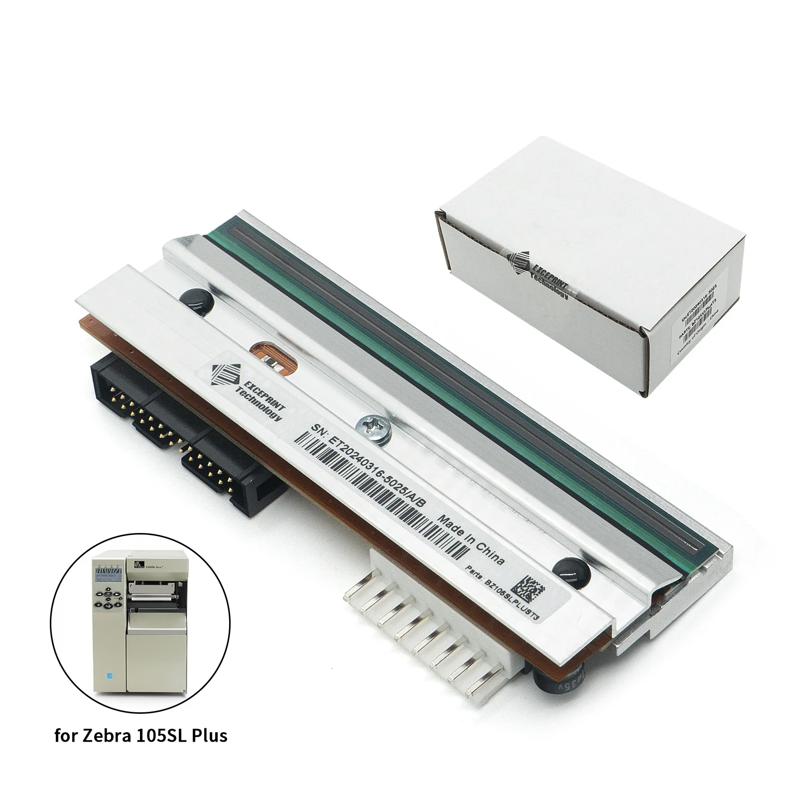 

Brand New 300dpi Thermal Printhead for Zebra 105SL PLUS Printer,P1053360-019