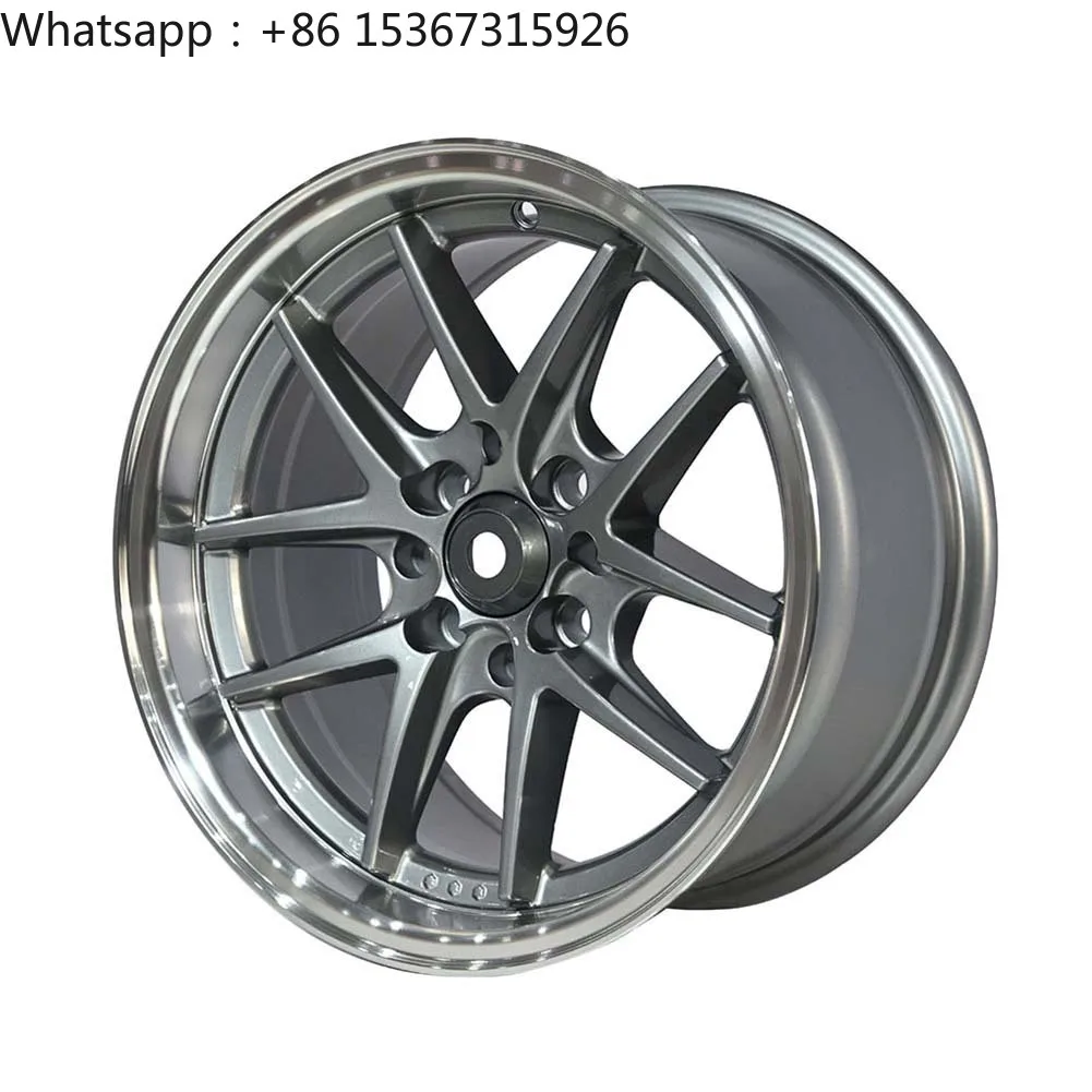 14 Inch Gunmetal High Performance Custom Alloy Wheels for Aftermarket Upgrade
