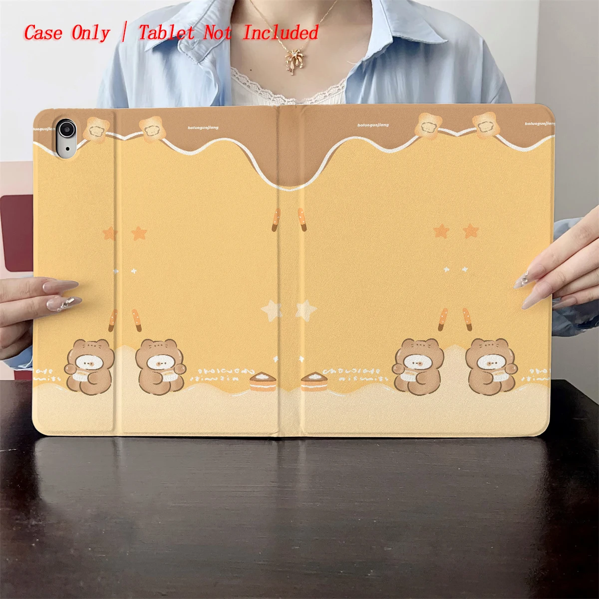 2025 Cartoon Cute Pattern Print - Suitable for multiple Apple tablet cases of iPad/iPad pro/iPad air/iPad mini