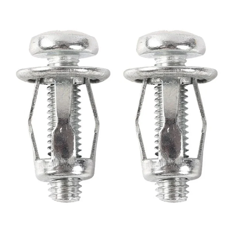 

1/5/10pcs Petal Rivet Lock Nuts with Screw Fixed License Plate for Car Screw Iron Skin Car Metal Screw Jack Nuts Hollow Wall