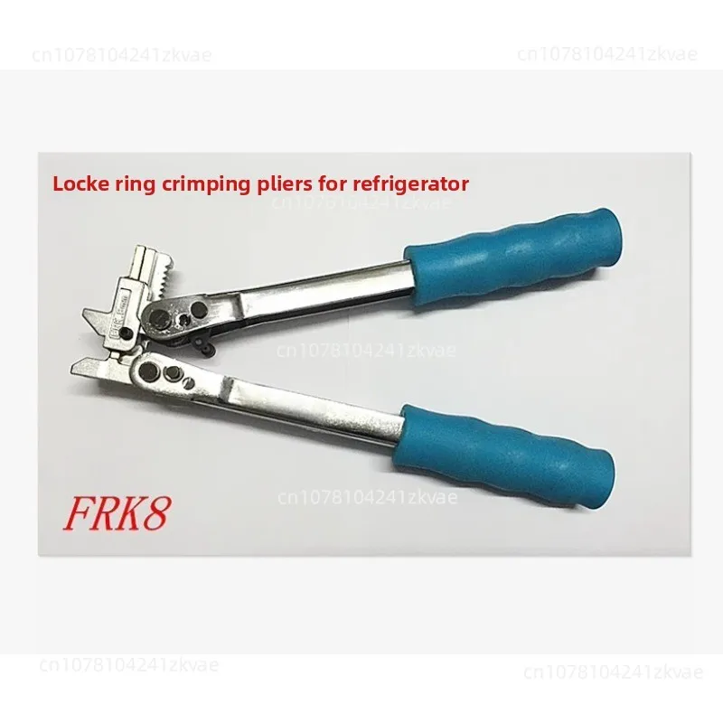 كماشة تجعيد حلقة قفل، صيانة تبريد خزانة الثلاجة، أداة خالية من اللحام، كماشة تجعيد يدوية خاصة