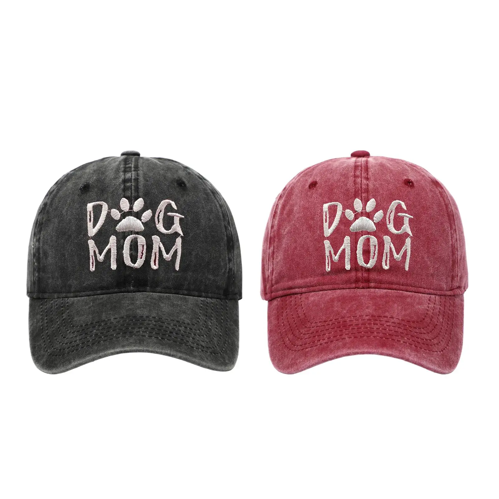 Mom Embroidered Baseball Hat Mother's Day Gift Hip Hop Cap Breathable Sun Visor Hat for Park Outdoor Camping Backpacking Fishing