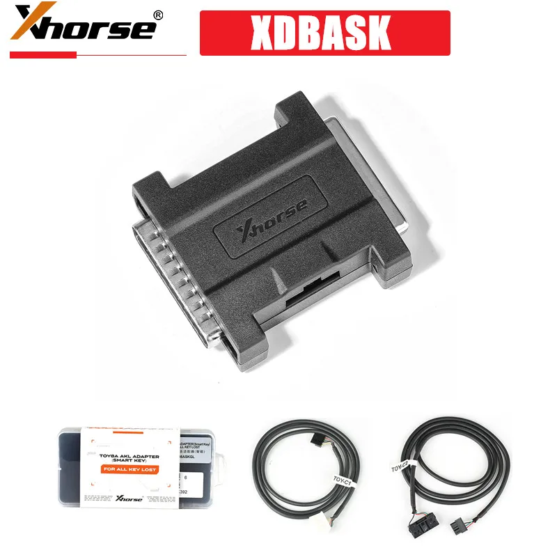 

Xhorse XDBASK for Toyota 8A AKL Smart Key Adapter for 2017-2022 All Keys Lost with VVDI Key Tool Plus