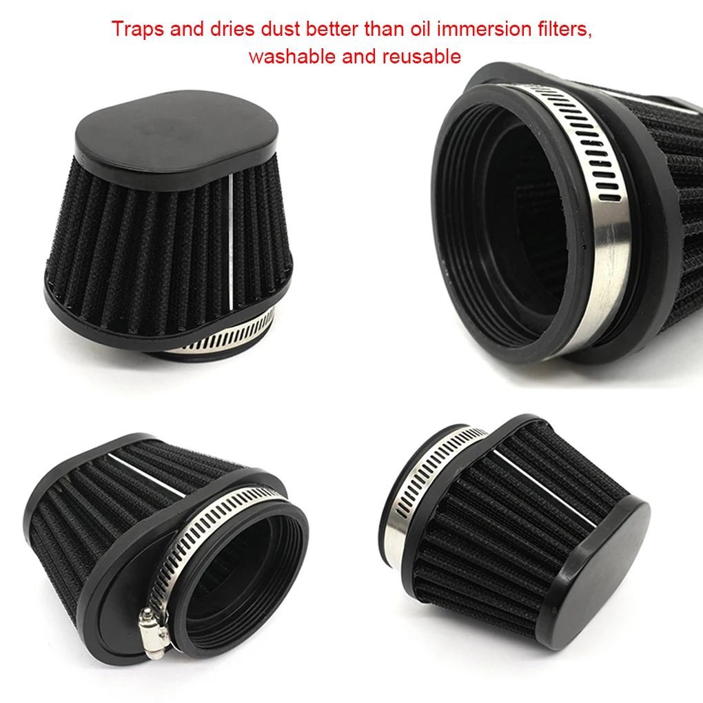 Motorbike Air Filter Portable Universal Rubber Dirt Filters Accessories