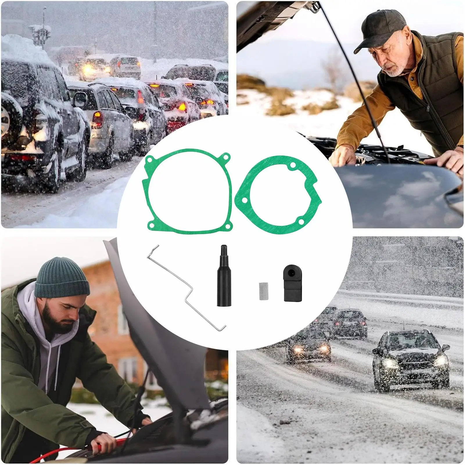 

Комплект зажигания стояночного обогревателя, 6 шт./компл., свеча накаливания стояночного обогревателя, керамический штифт, гаечный ключ, ремонтный сменный набор для морских транспортных средств