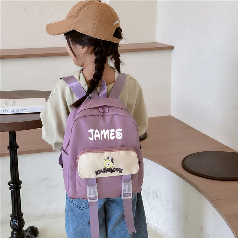 Zaino scuola materna 3-6 zaino piccolo carino studenti delle scuole elementari zaino da viaggio personalizzato semplice e Versatile