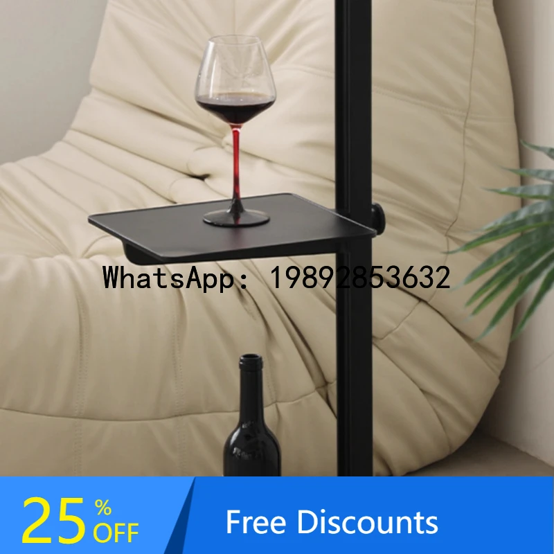 B1 Sofa Side Table Movable Bedroom Coffee Table Liftable Small Side  Storage Rack Living Room Side Table
