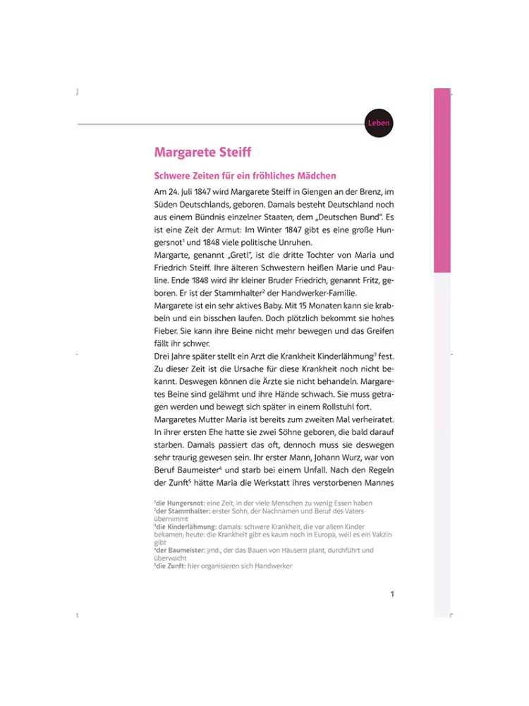 Libro-Winshare Happy Learning Edizione giovanile tedesca B1 Materiale di facile lettura Set di 4 libri