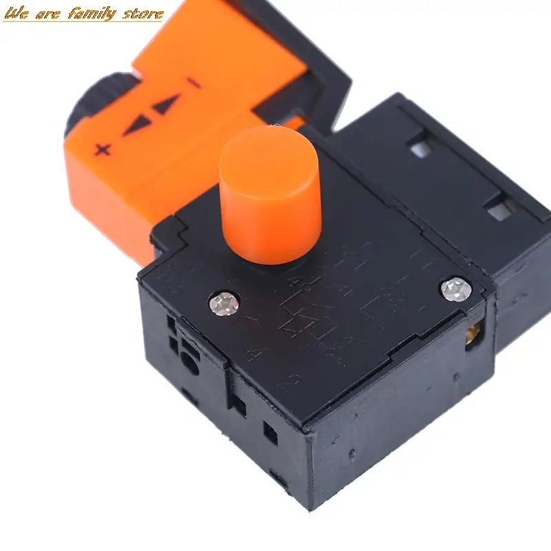 Interruptor de velocidade ajustável para furadeira elétrica, interruptores de gatilho, venda quente, AC 250V, 4A, FA2-4 1BEK, 1Pc