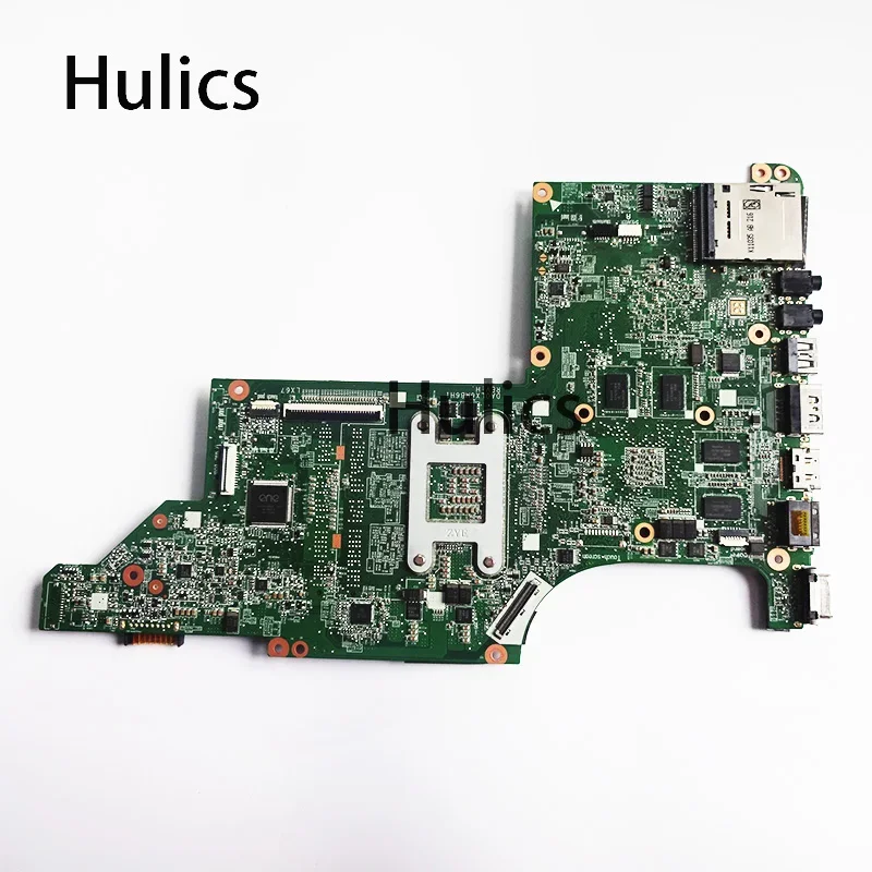 Hulics Used 605321-001 Motherboard For HP Dv7-4000 DV7T Mainrboard DA0LX6MB6G2 DA0LX6MB6F1 DA0LX6MB6H1 BOARD