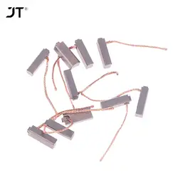 10pcs Copper Electric Generator Carbon Brushes Car Alternator Power Tools Car Regulator Low Copper