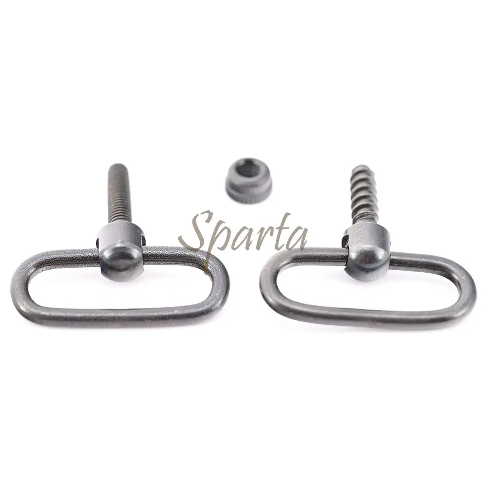 Sparta Shoulder Strap 1 Inch Sling Swivels Wood Machine Screws Base SSS-1-0313