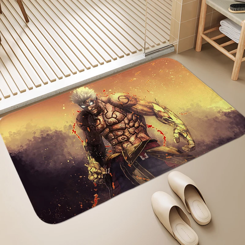 Foot Mat Asura's Wrath Living Room Rug Floor Mats Front Door Entrance Carpet for Bedroom Kitchen Bath Rug Useful Things for Home