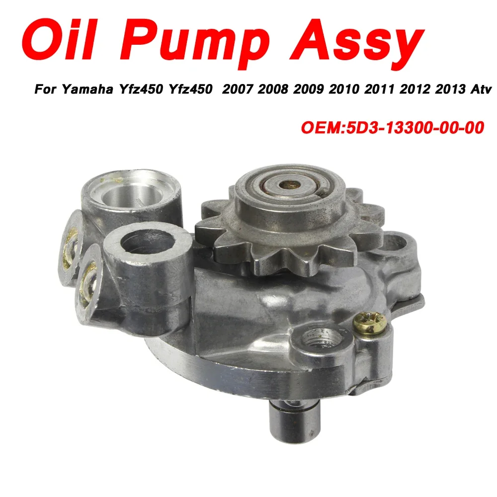 

Oil Pump assy For Yamaha YFZ450 YFZ450 2007 2008 2009 2010 2011 2012 2013 ATV