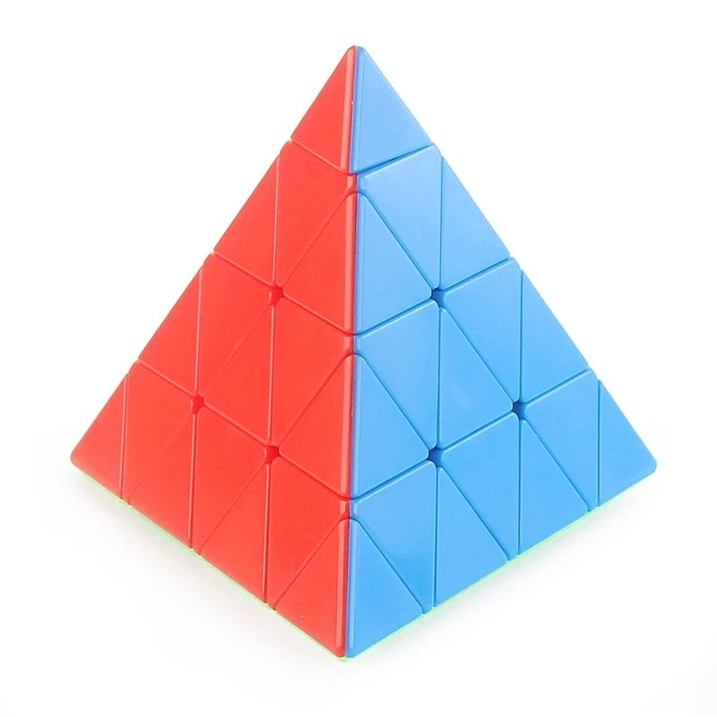 YiSheng 4x4 3x3 Piramide Magische Kubus Snelheid Puzzel kinderen Fidget Speelgoed Cubo Magico Educatief Speelgoed 3x3 4x4 Piramide Kubus