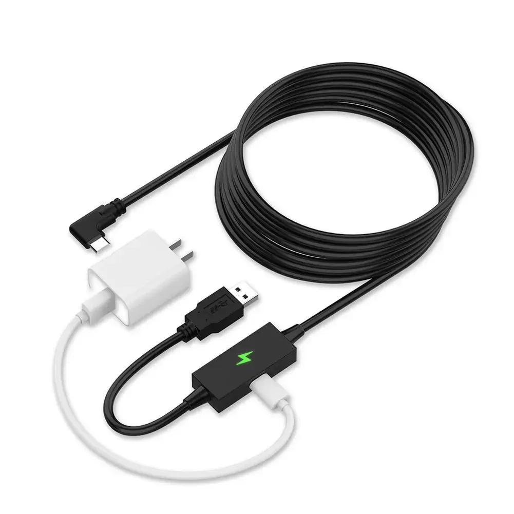 USB3.2 VR Link Cable 5Gbps 2A Quick Charging Cable USB-C Data Cord VR streaming line For Steam Oculus Quest 1 2/PICO Neo 3/PICO4