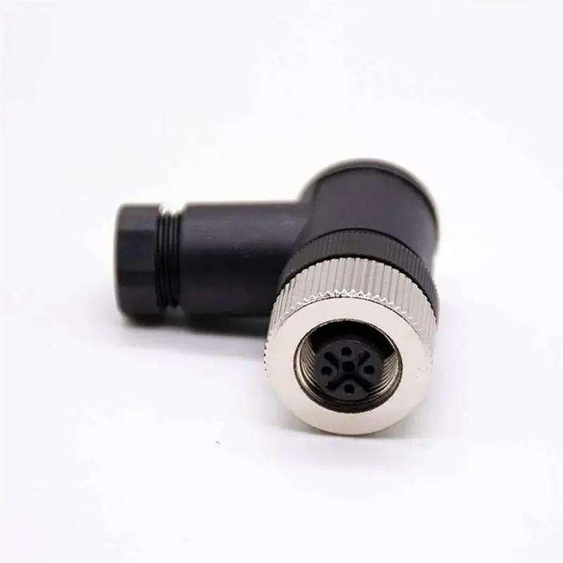 Waterproof Male Plug 5 Pin L Female PG7 10pcs Sensor Connector Set for Industrial Use