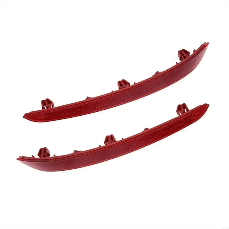 

2pcs Rear Bumper Trim Reflector Strips 63147388765 63147388766 for 530i 540i 530e Reflective Cover Replacement