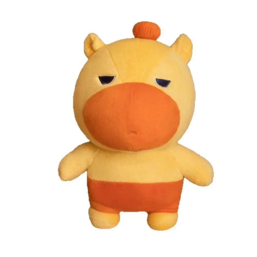 

Persimmon Capybara Lulu Plush Doll Fluffy Soft Dolphin LULU Doll Plush Toy Cartoon Simulation Stuffed Capybara Doll