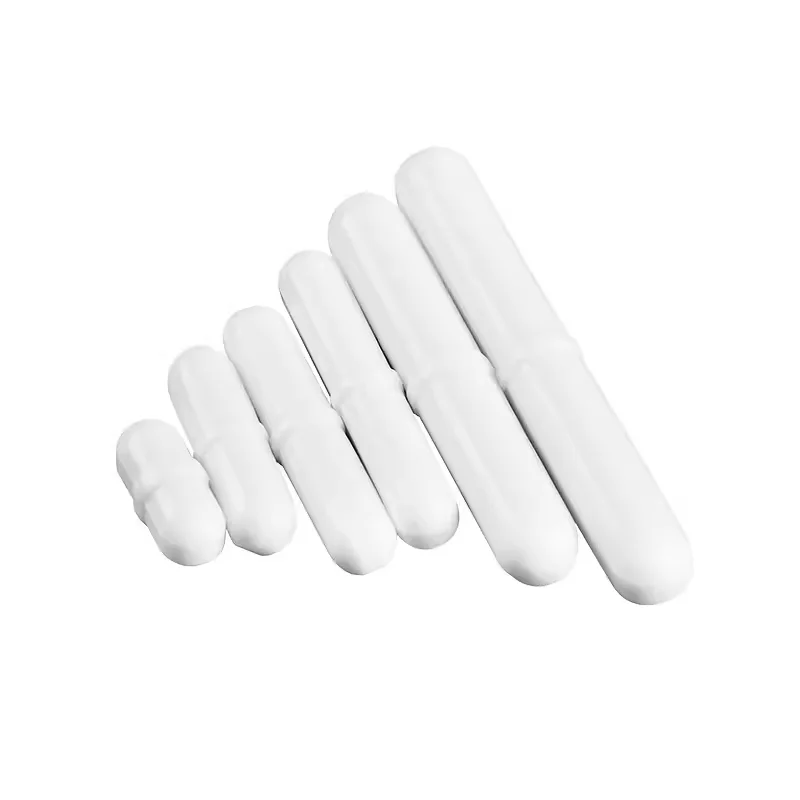 Mezclador de PTFE práctico resistente a la corrosión, Lisa barra giratoria, agitador biológico, varilla de barra de agitación, investigación