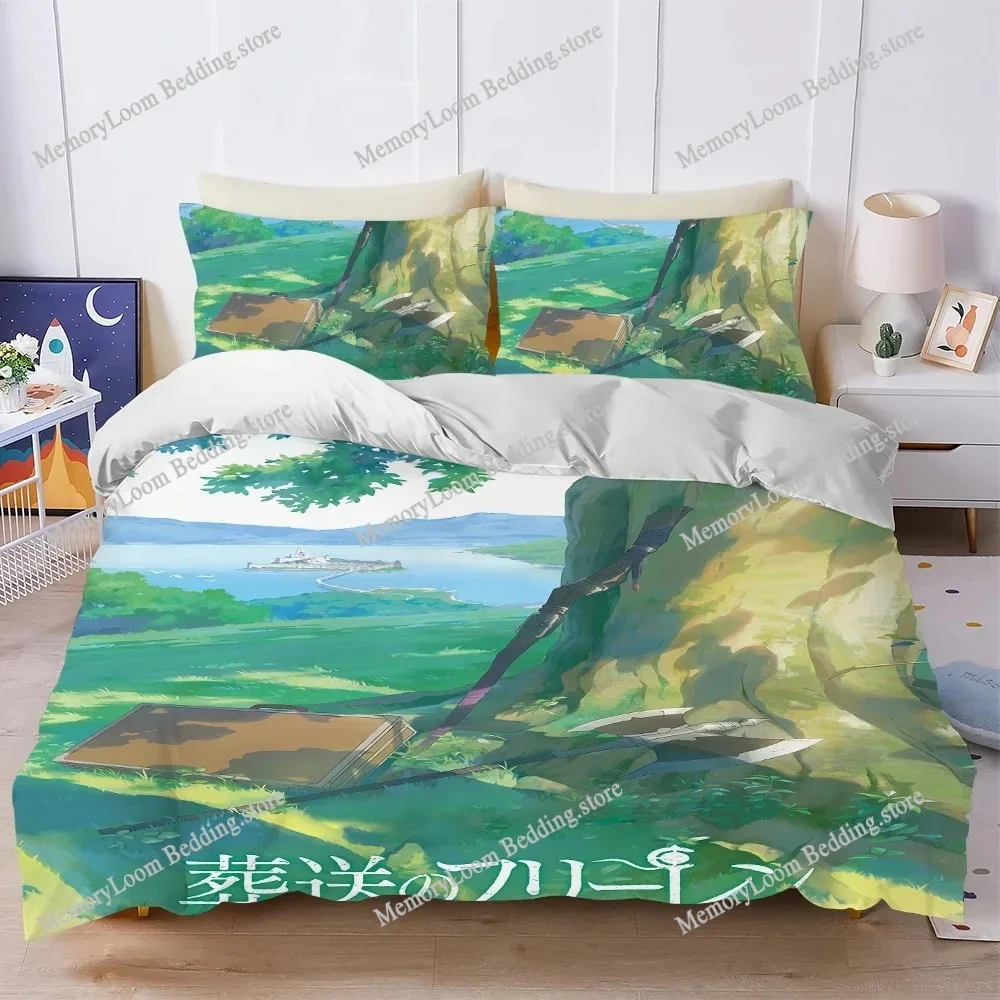 

F-Frieren B-Beyond Journeys end Duvet Cover Set Home Style Bedding Soft Laundry Cotton Bed Student Dormitory Gift Home Textile74