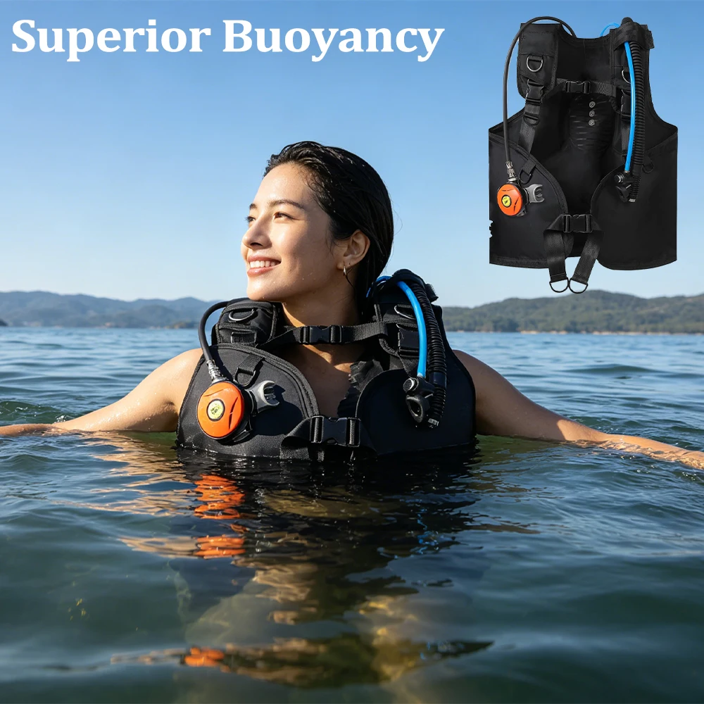 Scuba Diving BCD Equipment Rucksack Jacket Scuba Regulator Buoyancy Vest Inflatable Life Jackets and Diving Equipment