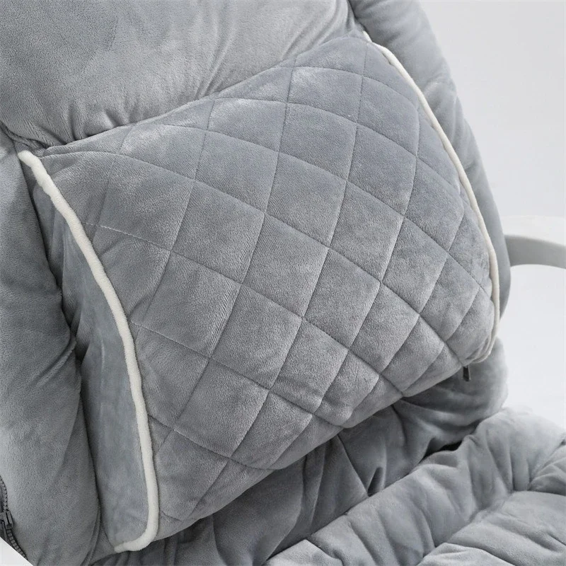 220V Digital Display Heated Seat Cushion Autumn and Winter Warm Buttocks Pad with Waist Mop, Washable Thickened Heated Backrest