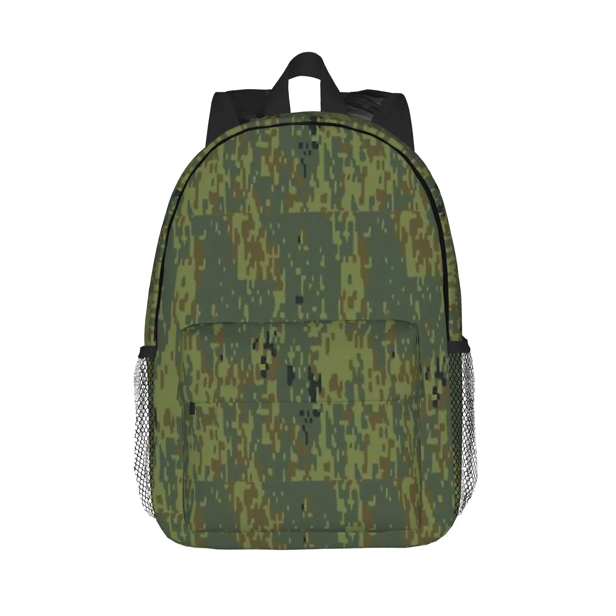 Russian Woodland Camouflage Backpack Hot Sale Daypack Large Capacity Boys Girls BookBag Shoulder Bags for Men Women School Bag