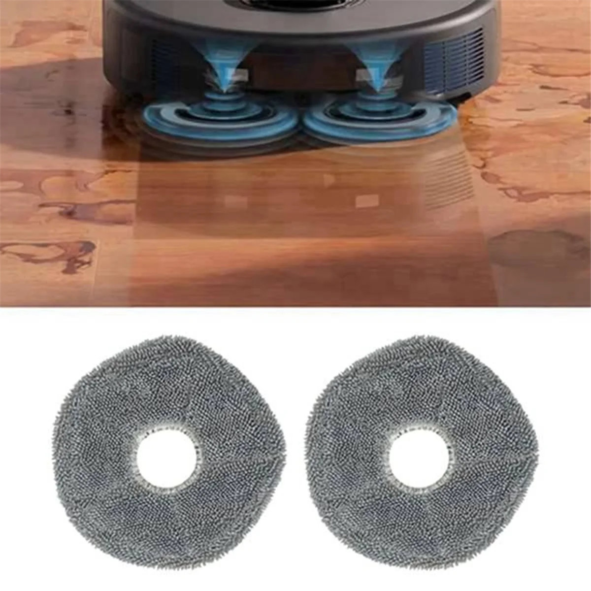 อะไหล่เปลี่ยนได้สำหรับหุ่นยนต์ eufy X9 Pro อะไหล่เครื่องดูดฝุ่นซักได้แปรงถูพื้นอะไหล่เครื่องดูดฝุ่นด้านข้าง12ชิ้น