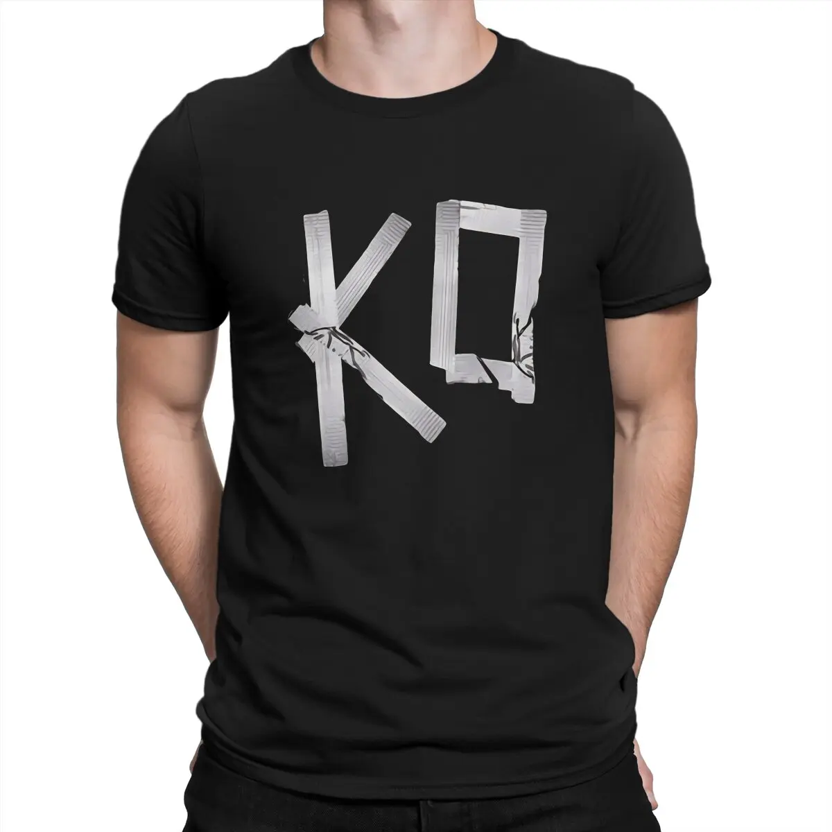 Kevin Owens Style Polyester TShirt Duct Tape Comfortable Creative Gift Clothes  T Shirt Stuff