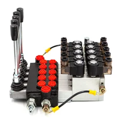 P80 electric-hydraulic hydraulic directional control valve 80LPM electric control distributor