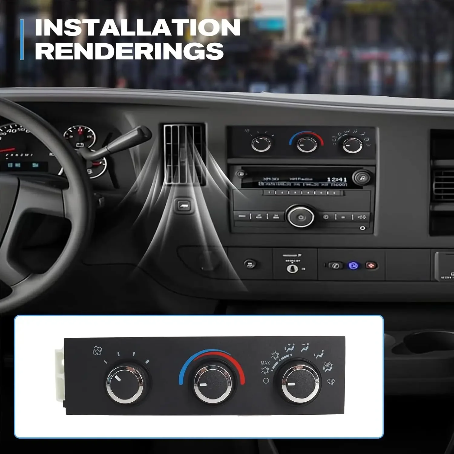 599-217، 15773678 وحدة التحكم في المناخ 599-217 لـ Dorman Chevy GMC Van 1996-2020 Express Ventur 15073274، 15130959 #6