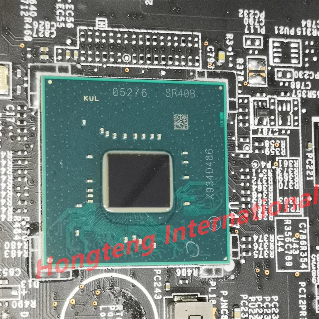 MS-17E41 Laptop Motherboard For MSI MS-17E MS-17E4 WE75 Notebook Mainboard With i5-9300H gtx1650m 4G 100% Works Perfectly