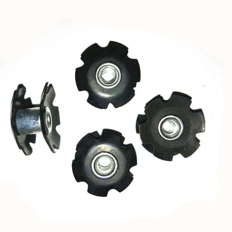 10pcs/Lot Mountain Bike Fangled Nut for Front Fork Mount Core Fastening Bolts Bicycle Parts Steer Tube Ahead Headset Star Nuts view 4