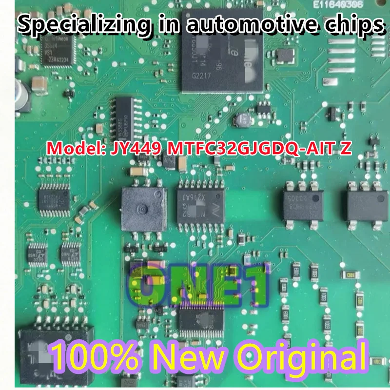 Nouvelle puce audio automobile fragile d'origine MTFC32GJGDQ-AIT Z JY449 BGA, puce mémoire 32G