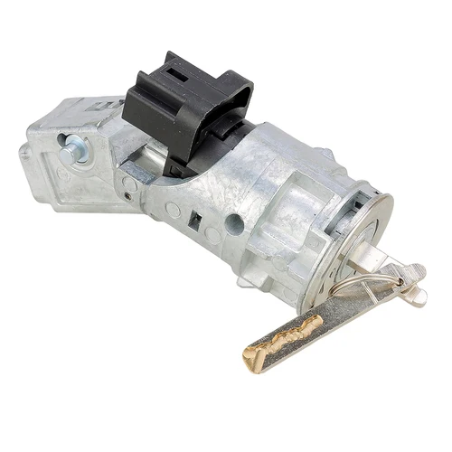 Imagen 2 del producto Cerradura de barril de interruptor de arranque con llaves compatible con Peugeot Partner MK2 2008 2009 2010 2011 2012 2013 2014 2015-2017 plata