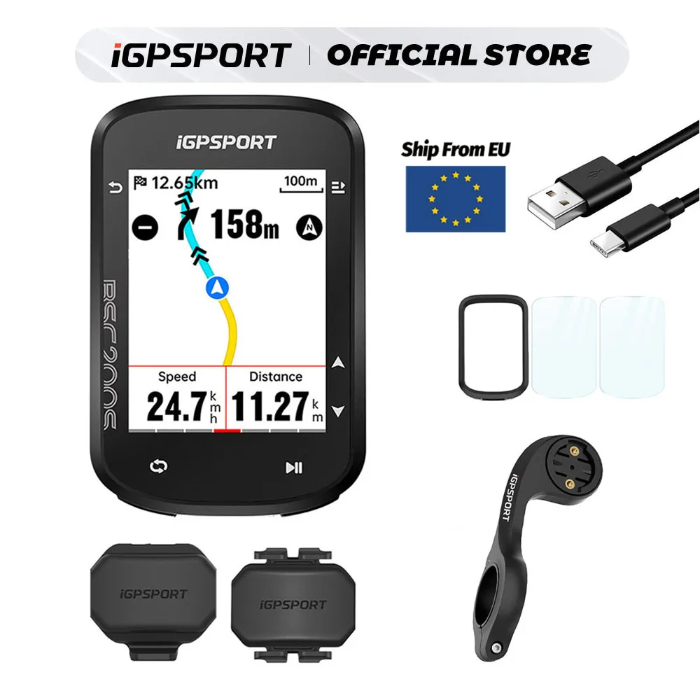 iGPSPORT BSC200S バイクコンピューター ルートナビ サイクリング